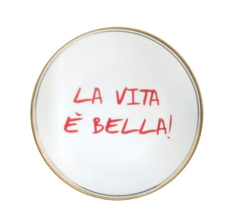 Assiette Message BITOSSI