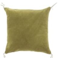 Coussin Lyric 45x45 EN FIL D'INDIENNE Coussin Lyric 45x45 EN FIL D'INDIENNE, Couleur: Olive