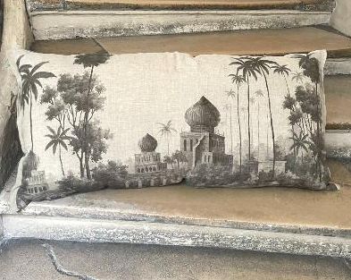 Coussin Baldapur 50X100 EN FIL D'INDIENNE Coussin Baldapur 50X100 EN FIL D'INDIENNE