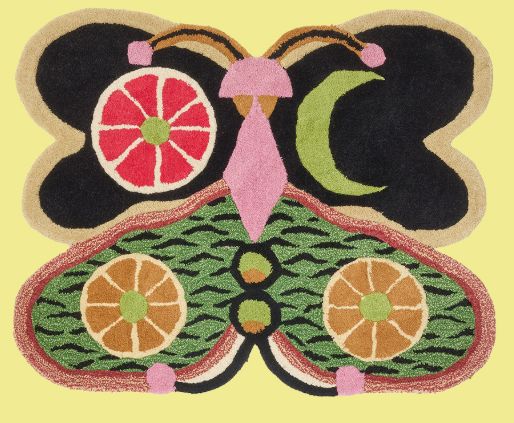 Tapis Papillon Tip Top Tiger DOING GOODS