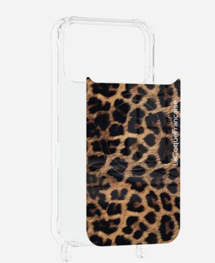 Plaque Magnétique Léopard Noir et Brun LA COQUE FRANCAISE