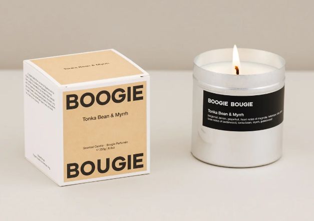 Bougie Fève Tonka & Myrrhe BOOGIE BOUGIE