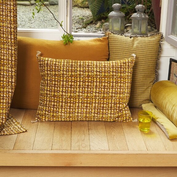 Coussin Bulle velours 40x55 INDIAN SONG Coussin Bulle velours 40x55 INDIAN SONG