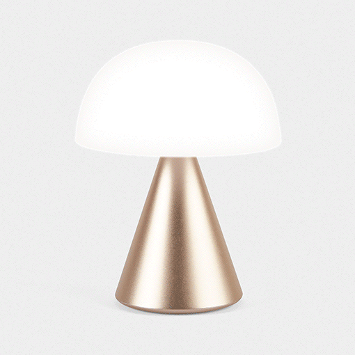 Mina L Soft Gold Lampe LED LEXON