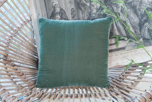 Coussin Fortuna 30x30 EN FIL D'INDIENNE Coussin Fortuna 30x30 EN FIL D'INDIENNE