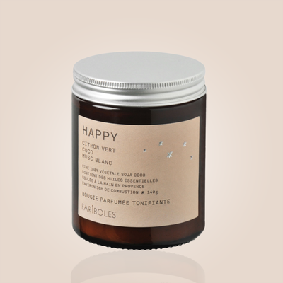 Bougie Happy FARIBOLES