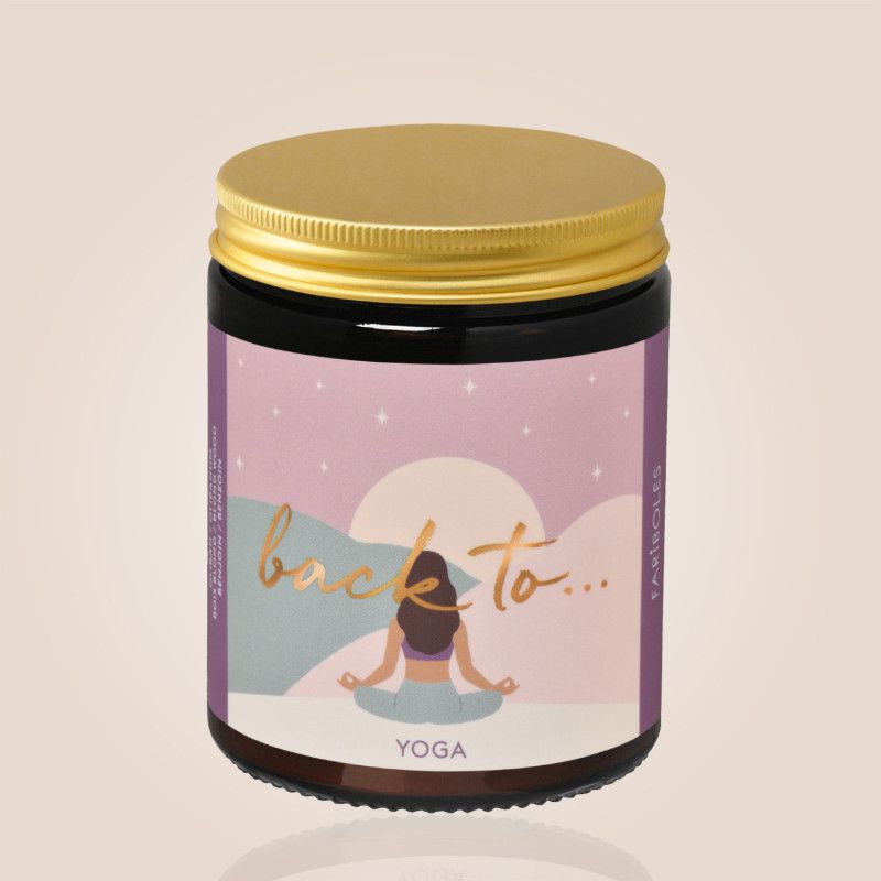 Bougie Back To Yoga FARIBOLES