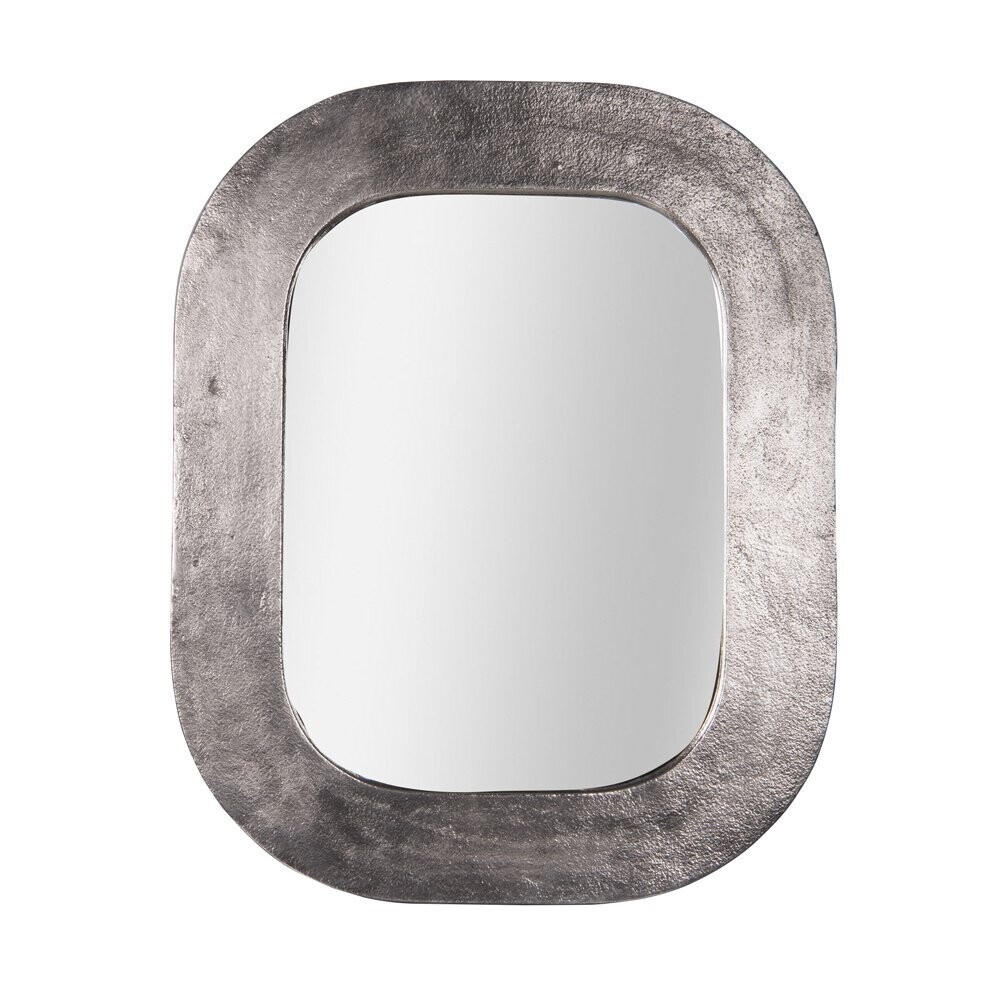 Miroir en métal argenté 60x76 TABLE PASSION Miroir en métal argenté 60x76 TABLE PASSION