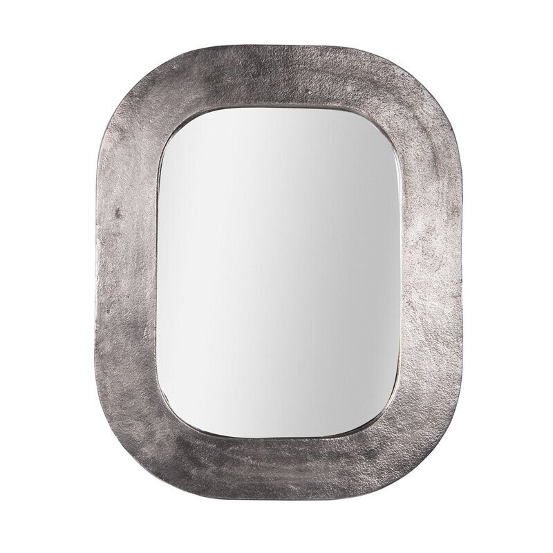 Miroir en métal argenté 60x76 TABLE PASSION Miroir en métal argenté 60x76 TABLE PASSION