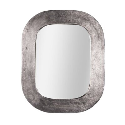 Miroir en métal argenté 60x76 TABLE PASSION
