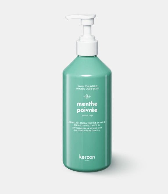Savon Liquide Menthe Poivrée KERZON Savon Liquide Menthe Poivrée KERZON