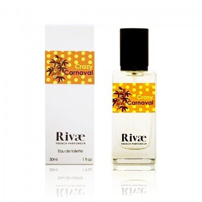 Eau de toilette CRAZY CARNAVAL 50 ml RIVAE