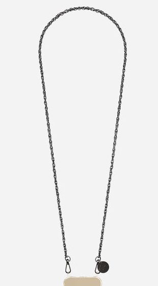 Chaîne bijoux Frankie Noir LA COQUE FRANCAISE Chaîne bijoux Frankie Noir LA COQUE FRANCAISE
