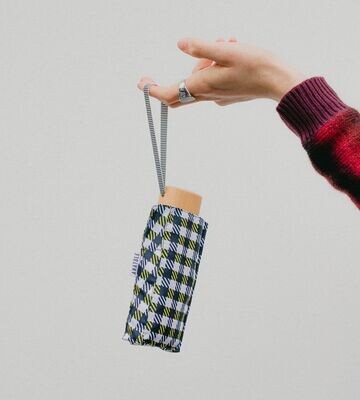 Micro Parapluie Tweed & Check ANATOLE