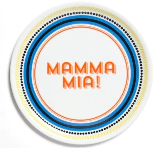 Assiette à pizza BITOSSI, Modèle: Mama Mia