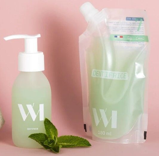 Eco Recharge Dentifrice Menthe Bio 180ml WHATMATTERS Eco Recharge Dentifrice Menthe Bio 180ml WHATMATTERS