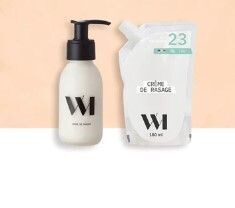 Eco Recharge Crème de Rasage Bio 180ml WHATMATTERS