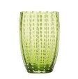Verre Perle vert ZAFFERANO Verre Perle vert ZAFFERANO