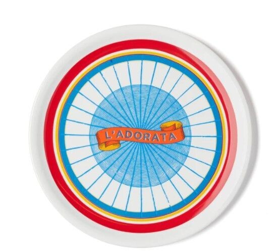 Assiette à pizza By Sam BARON BITOSSI, Modèle: L'adorata
