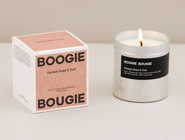 Bougie Rose de Damas & Oud BOOGIE BOUGIE Bougie Rose de Damas & Oud BOOGIE BOUGIE