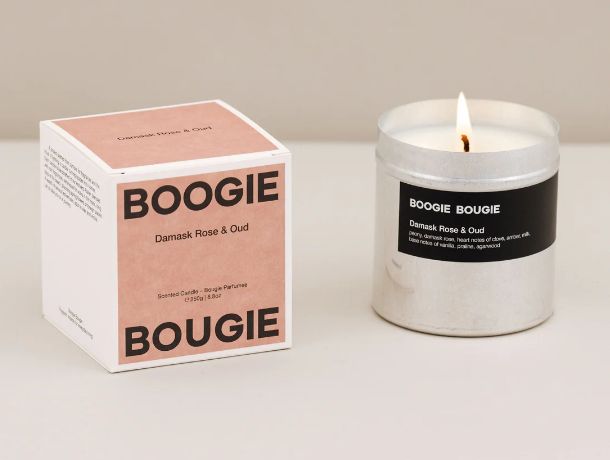 Bougie Rose de Damas & Oud BOOGIE BOUGIE Bougie Rose de Damas & Oud BOOGIE BOUGIE