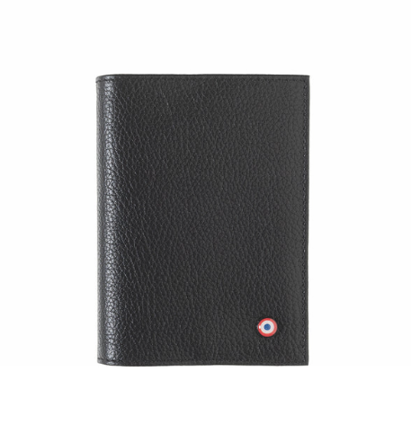 Louis Porte Passeport LARMORIE Louis Porte Passeport LARMORIE, Couleur: Grainé Noir