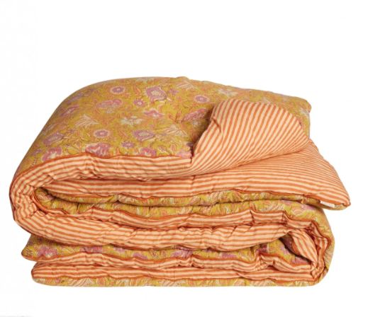 Bout de Lit Sofa Cover Nerhu Kiwi BONHEUR DU JOUR