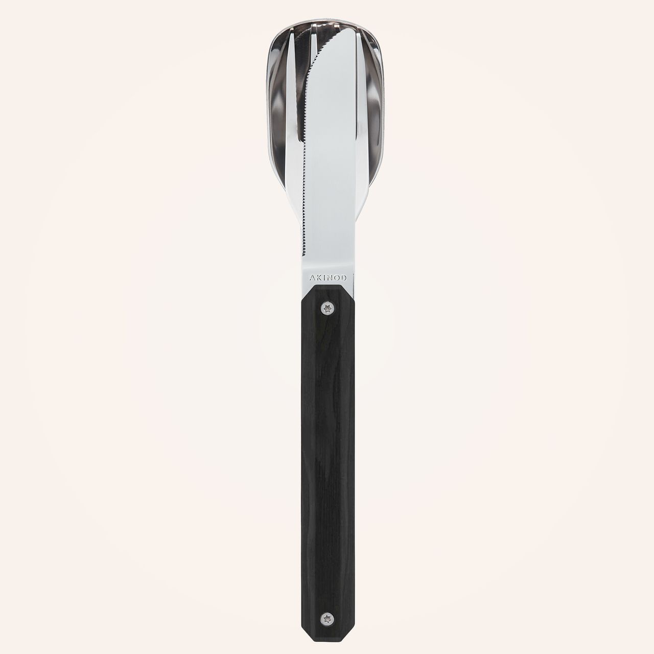 Couverts Nomades Droits 12H34 Ebène AKINOD