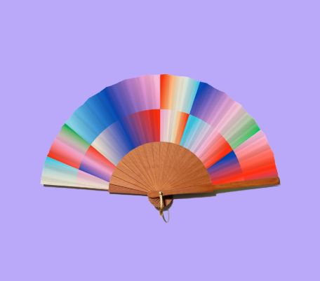 Eventail Rainbow Spin A FAN OF Eventail Rainbow Spin A FAN OF