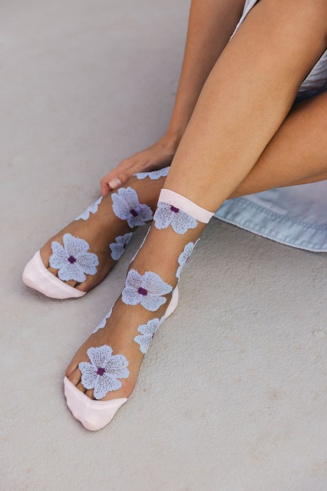 Chaussette Murano Mauve ST EUSTACHE, Taille: 36/38