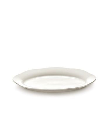 Assiette Ovale Haute L Silhouette SERAX