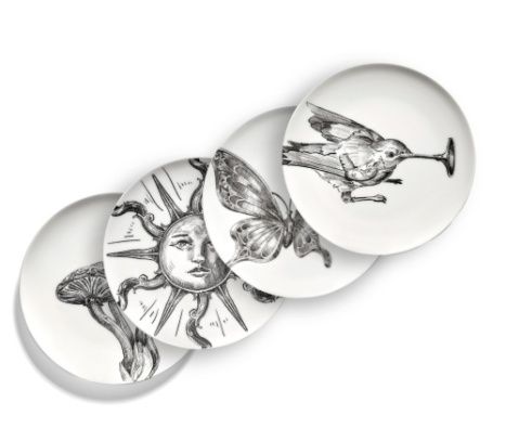 Set d'assiette à pain/4 Unity SERAX