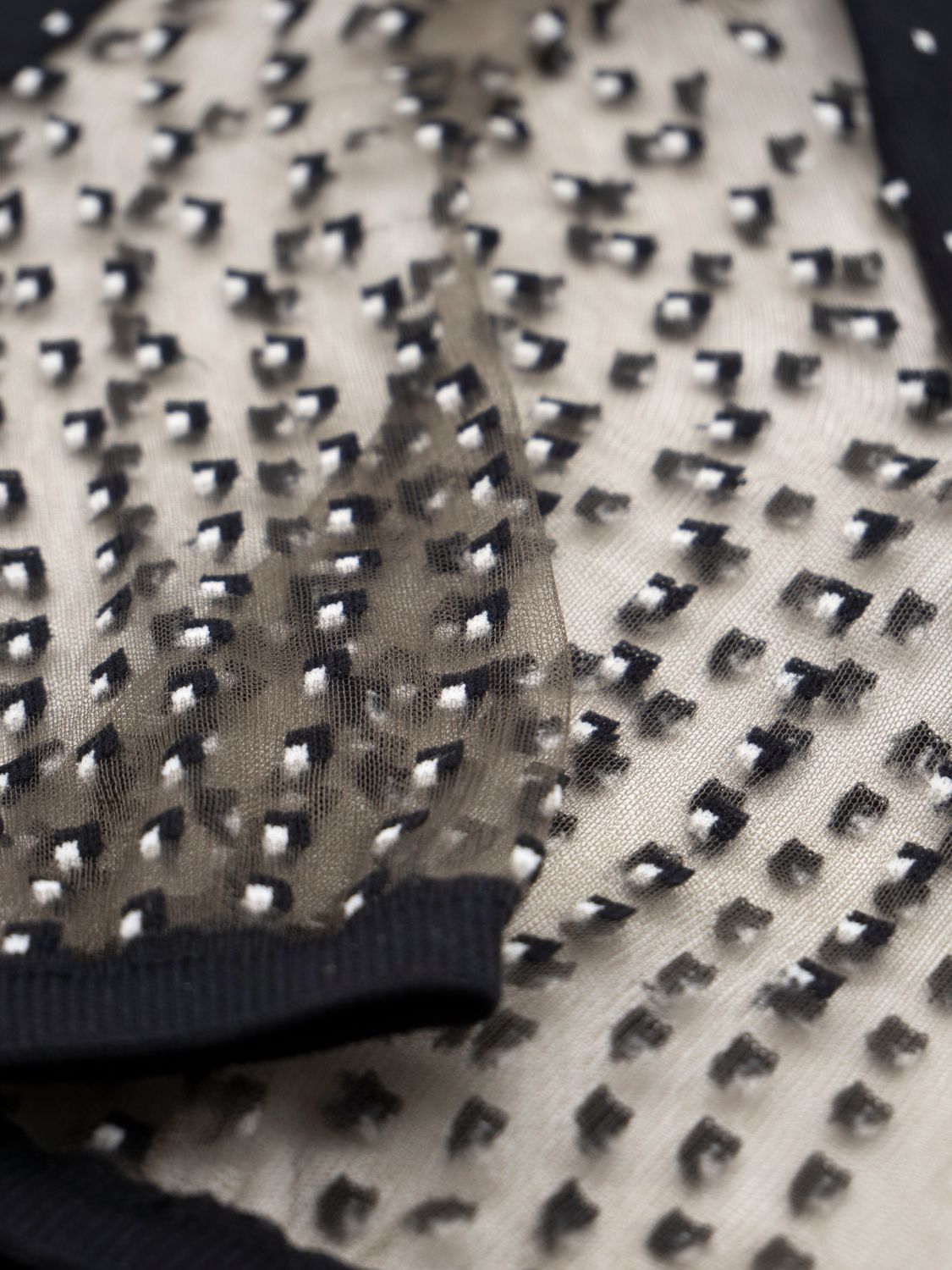 Chaussette Crescent Black Mint ST EUSTACHE, Taille: 36/38