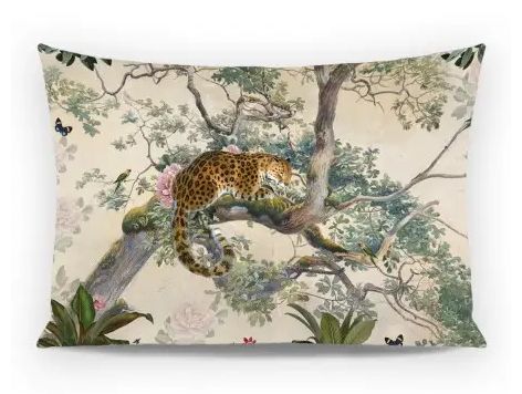 Housse de coussin 40x60 Léopard LA LIGNE 29 Housse de coussin 40x60 Léopard LA LIGNE 29