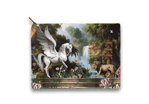 Trousse en velours Pégase LA LIGNE 29 Trousse en velours Pégase LA LIGNE 29