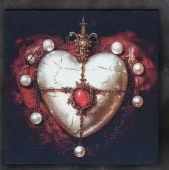 Tableau Maria Magdalena 20x20 Collection Intime LA LIGNE 29 Tableau Maria Magdalena 20x20 Collection Intime LA LIGNE 29