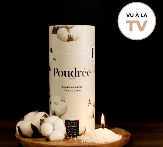 Poudrée Permanente Fleur de coton 500g POUDREE PARIS Poudrée Permanente Fleur de coton 500g POUDREE PARIS