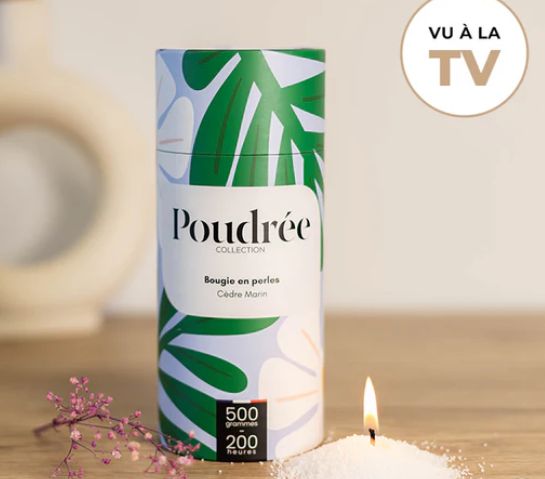 Poudrée Flora Cèdre Marin 500g POUDREE PARIS Poudrée Flora Cèdre Marin 500g POUDREE PARIS