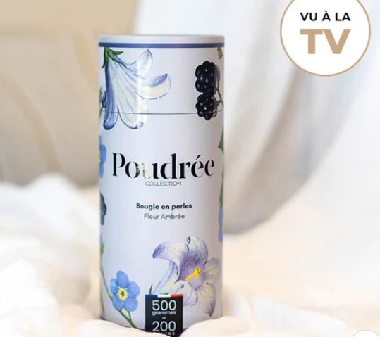 Poudrée Héritage Fleur Ambrée 500g POUDREE PARIS Poudrée Héritage Fleur Ambrée 500g POUDREE PARIS