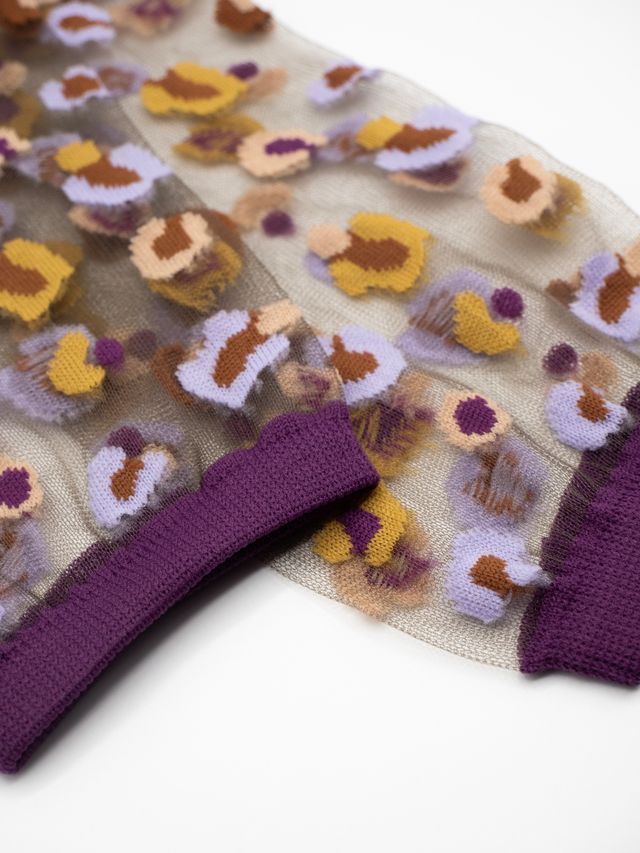 Chaussette Horseshoe Bend Prune ST EUSTACHE, Taille: 36/38