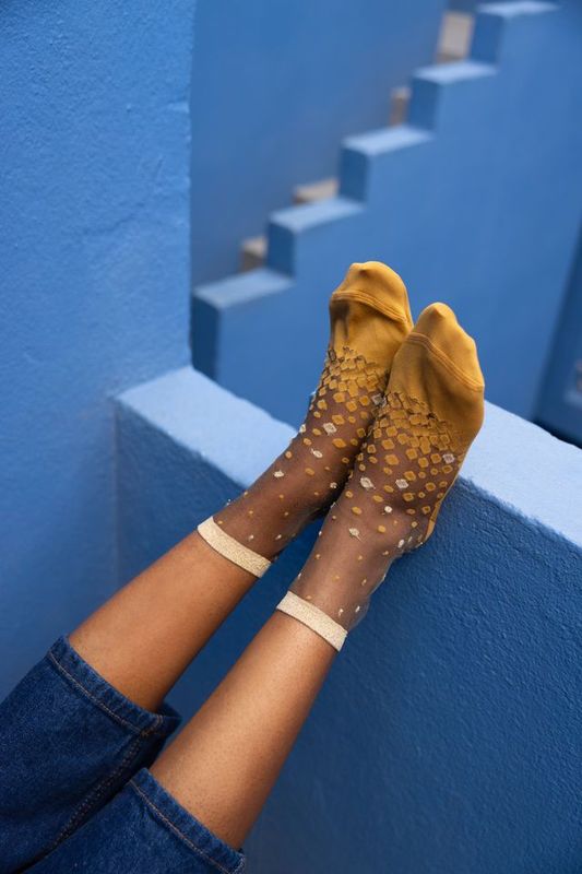 Chaussette Nakameguro Ocre ST EUSTACHE