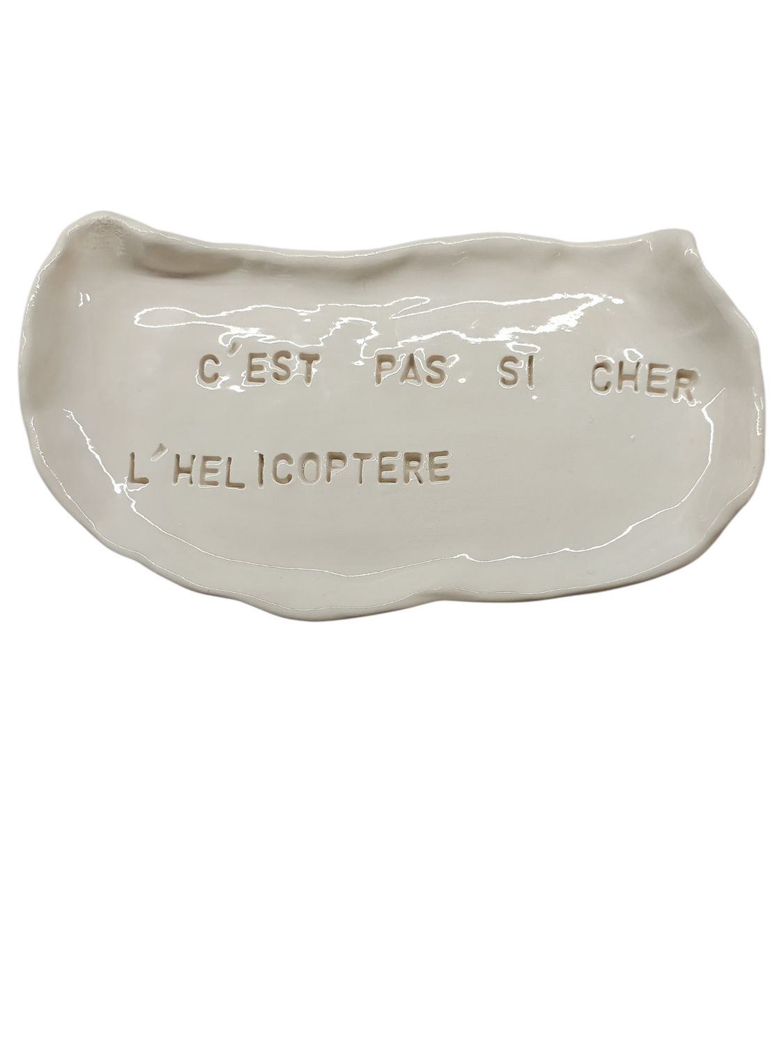 Plat Hélicoptère BIG BAND POTERIE