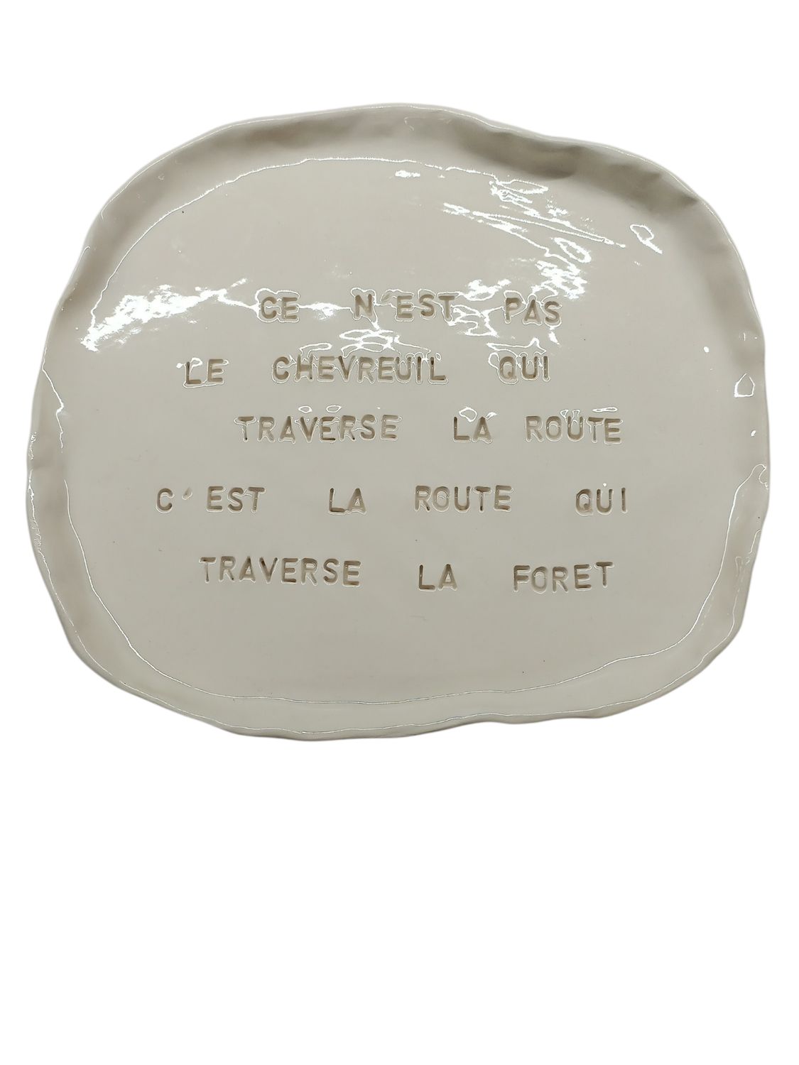 Plat La Forêt BIG BAND POTERIE