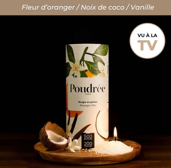 Poudrée Permanente Massage à Bali 500g POUDREE PARIS