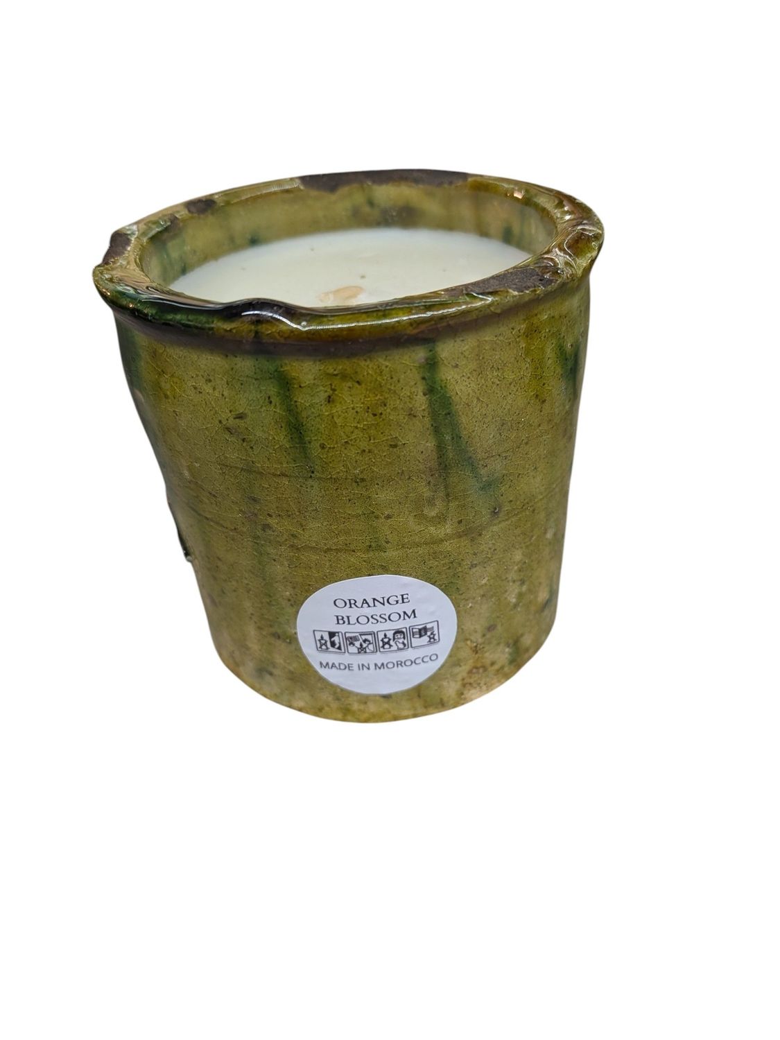 Bougie Parfumée Artisanale Taille S Orange Blossom TAMEGROUTE