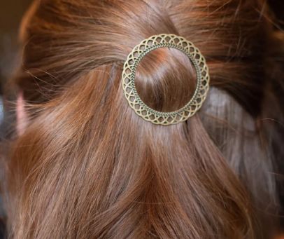 Barrette Cheveux Capucine Doré GYPSO