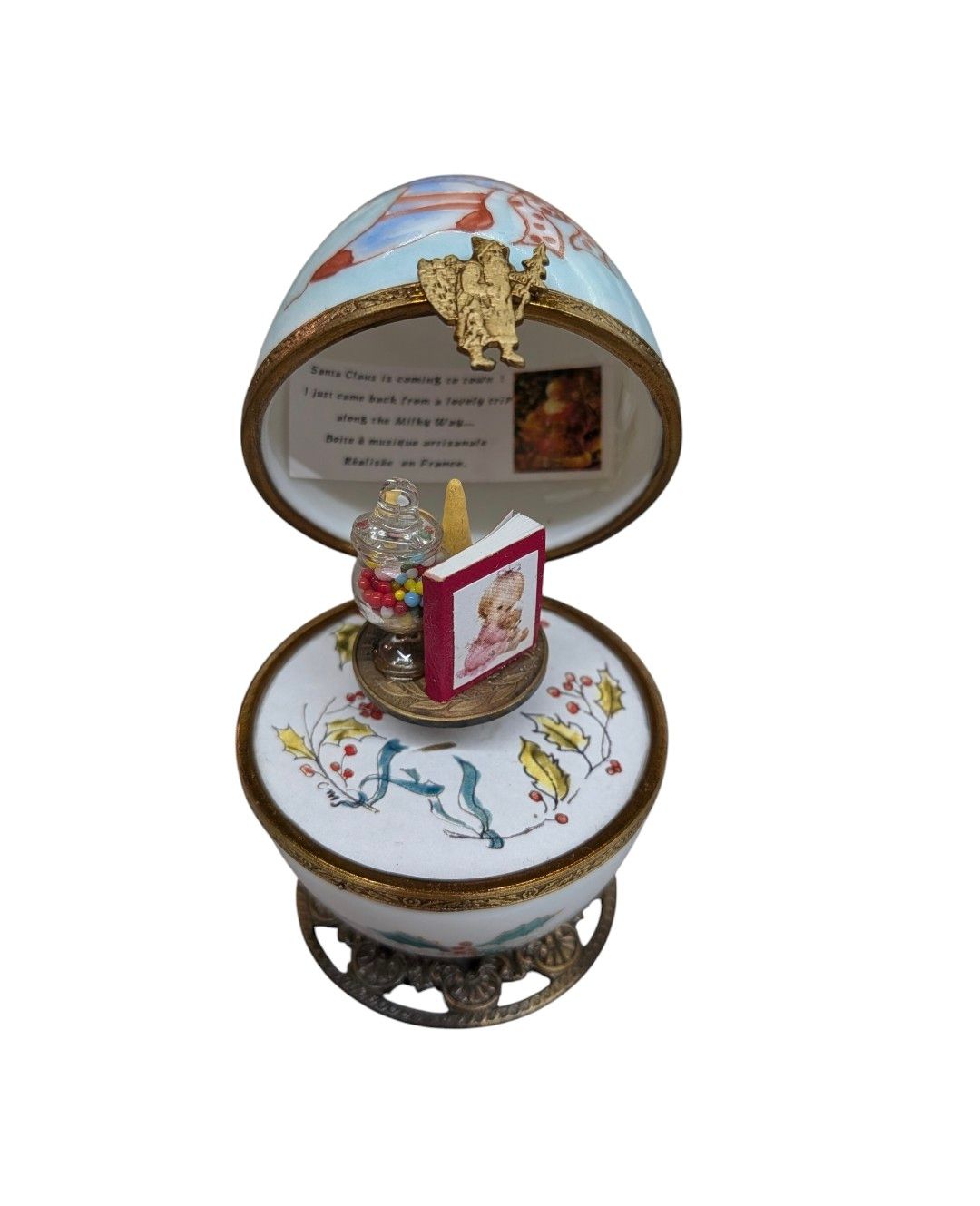 Œuf musical Chaussette de Noël FANEX Œuf musical Chaussette de Noël FANEX