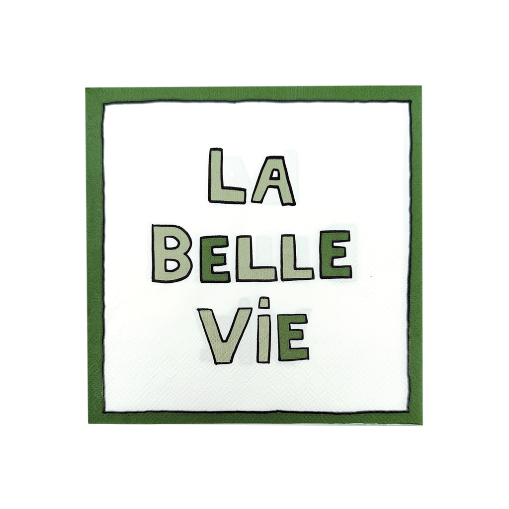 Serviette 33x33 LA BELLE VIE OPJET