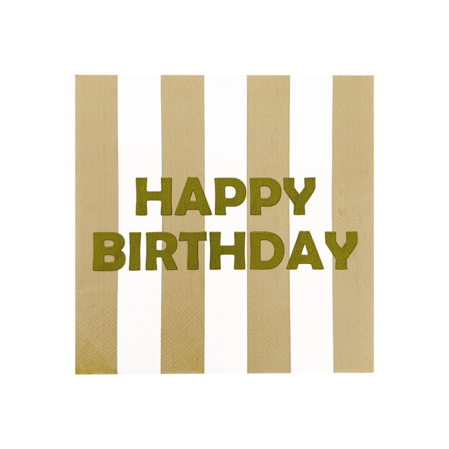 Serviette 33x33 HAPPY BIRTHDAY OPJET