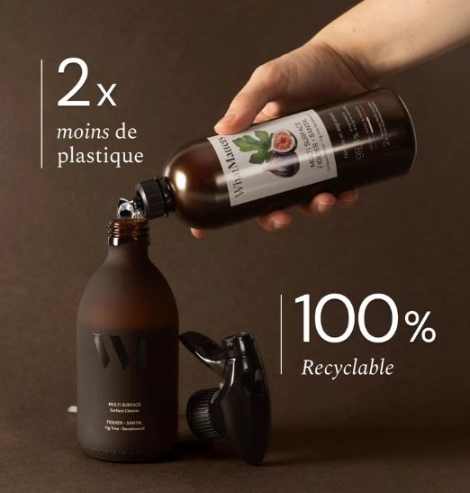 Eco Recharge Multi Surface Figuier Santal Bio 400ml WHATMATTERS Eco Recharge Multi Surface Figuier Santal Bio 400ml WHATMATTERS